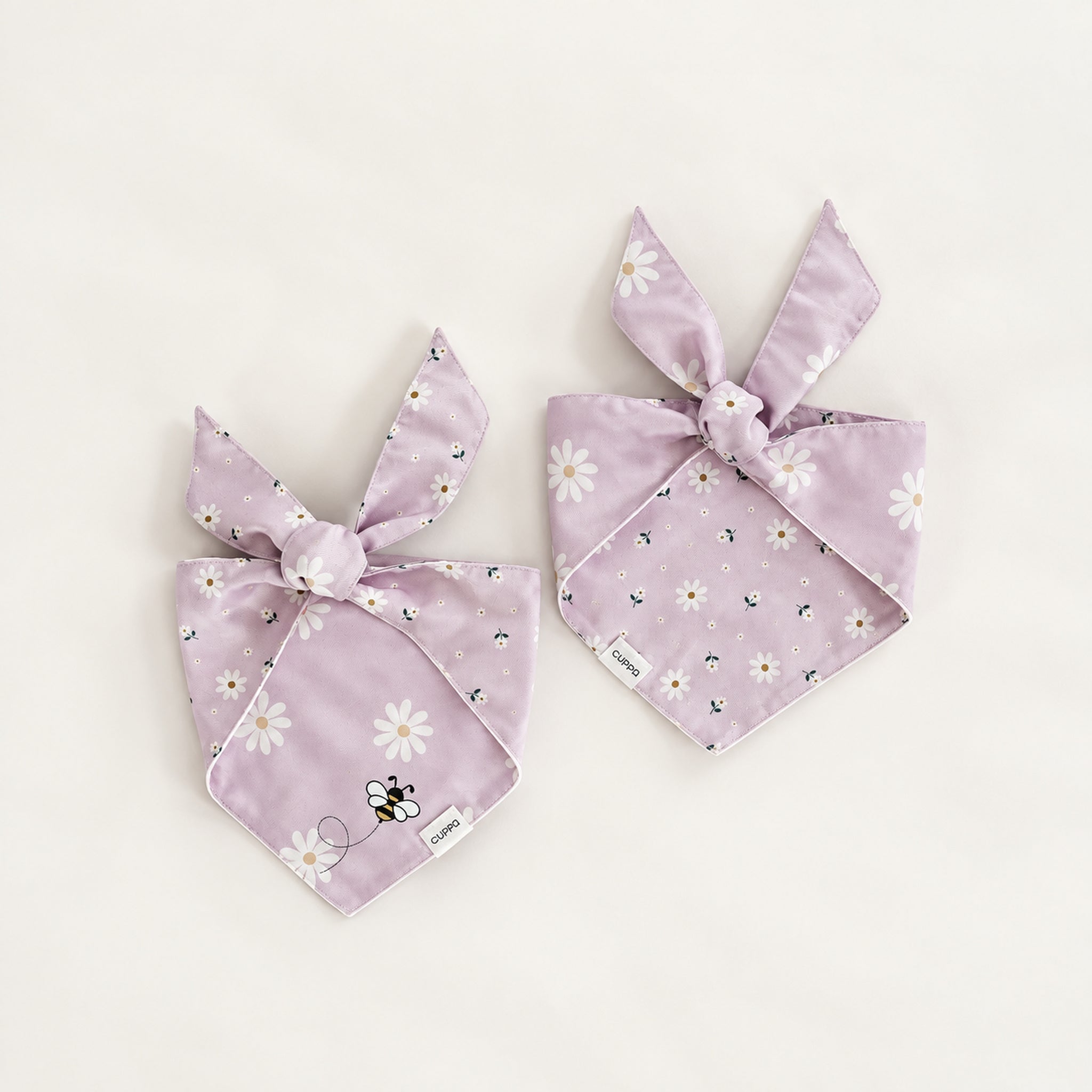 Cuppa Daisy and Bee Bandana - lifestyle photo 3