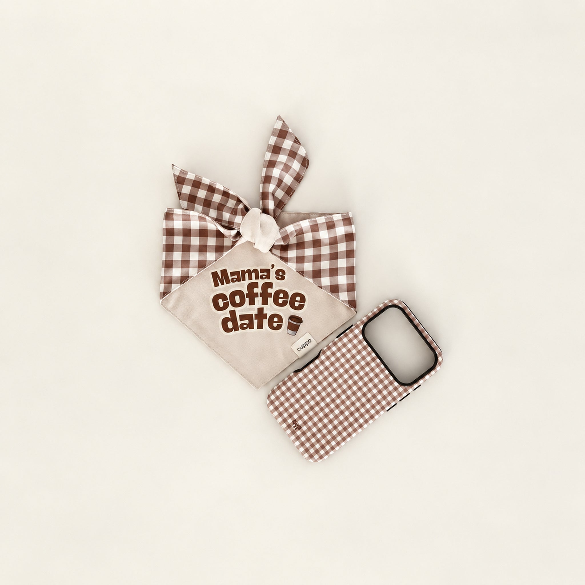 Cuppa Coffee Date Bandana - lifestyle photo 2